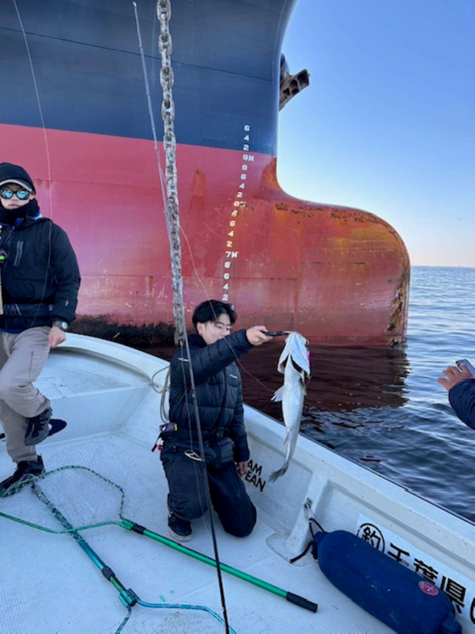 林遊船との釣行会